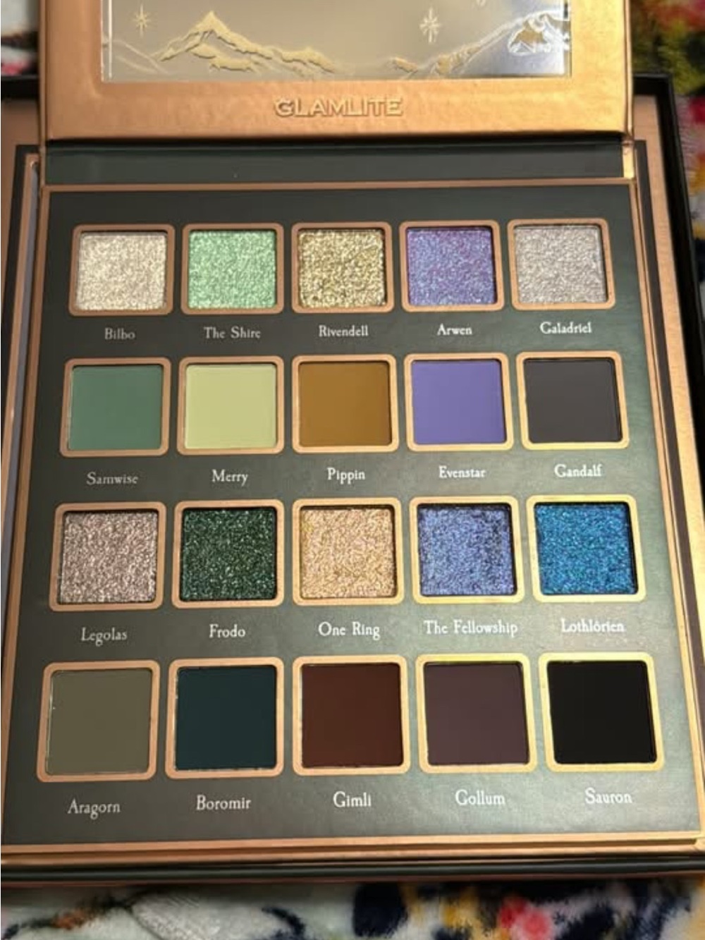 Glamlite lord of the rings palette